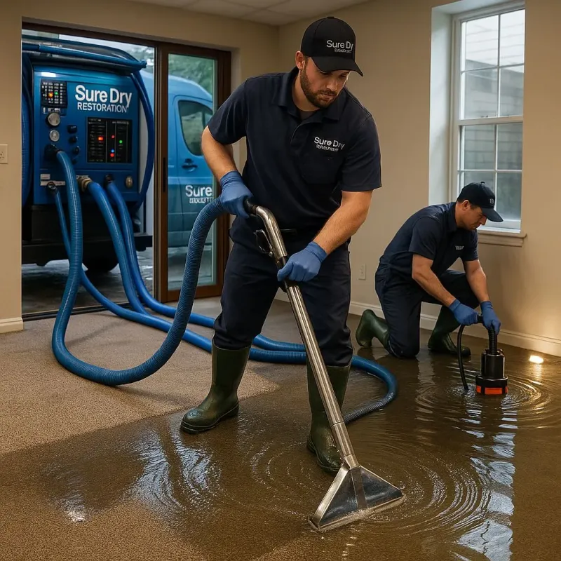 Water Extraction and Removal process in New Roads, LA